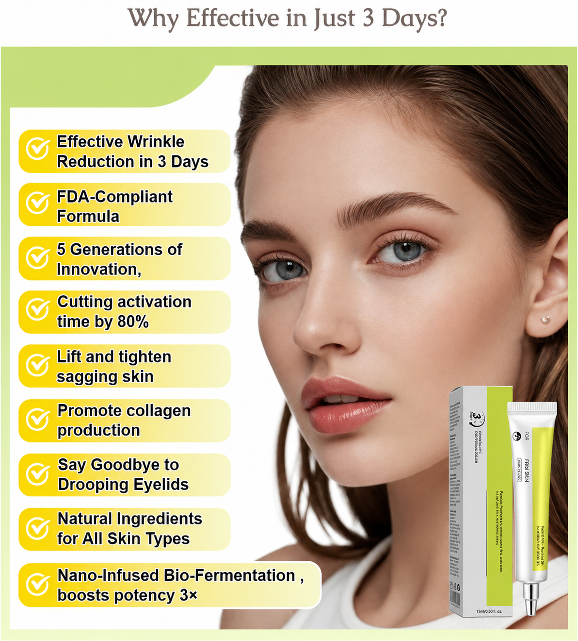 👍 Regain youthful skin nown 💫 VITA A  Wrinkle Lift Tightening Cream