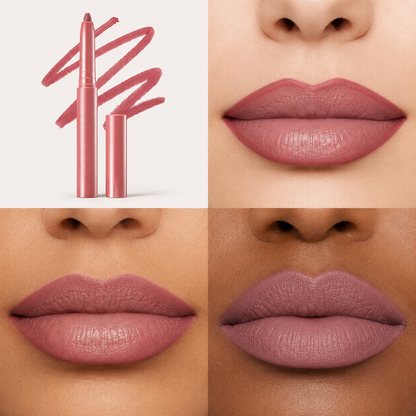Last Day Buy 1 Get 1 Free Easy Glide Lip Liner — Creamy, Blendable Color with Smooth Application, Summervibes