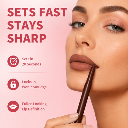 Last Day Buy 1 Get 1 Free Easy Glide Lip Liner — Creamy, Blendable Color with Smooth Application, Summervibes