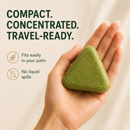 Nature Green™ Botanical Shampoo Bar  A gentle botanical cleanse for a fresher scalp and softer, fuller-looking hair.