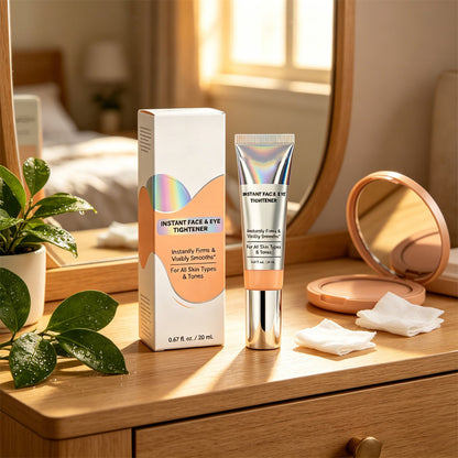 ✨ Instant Skin-Smoothing Face & Eye Cream – Firmer, Fresher-Looking Skin